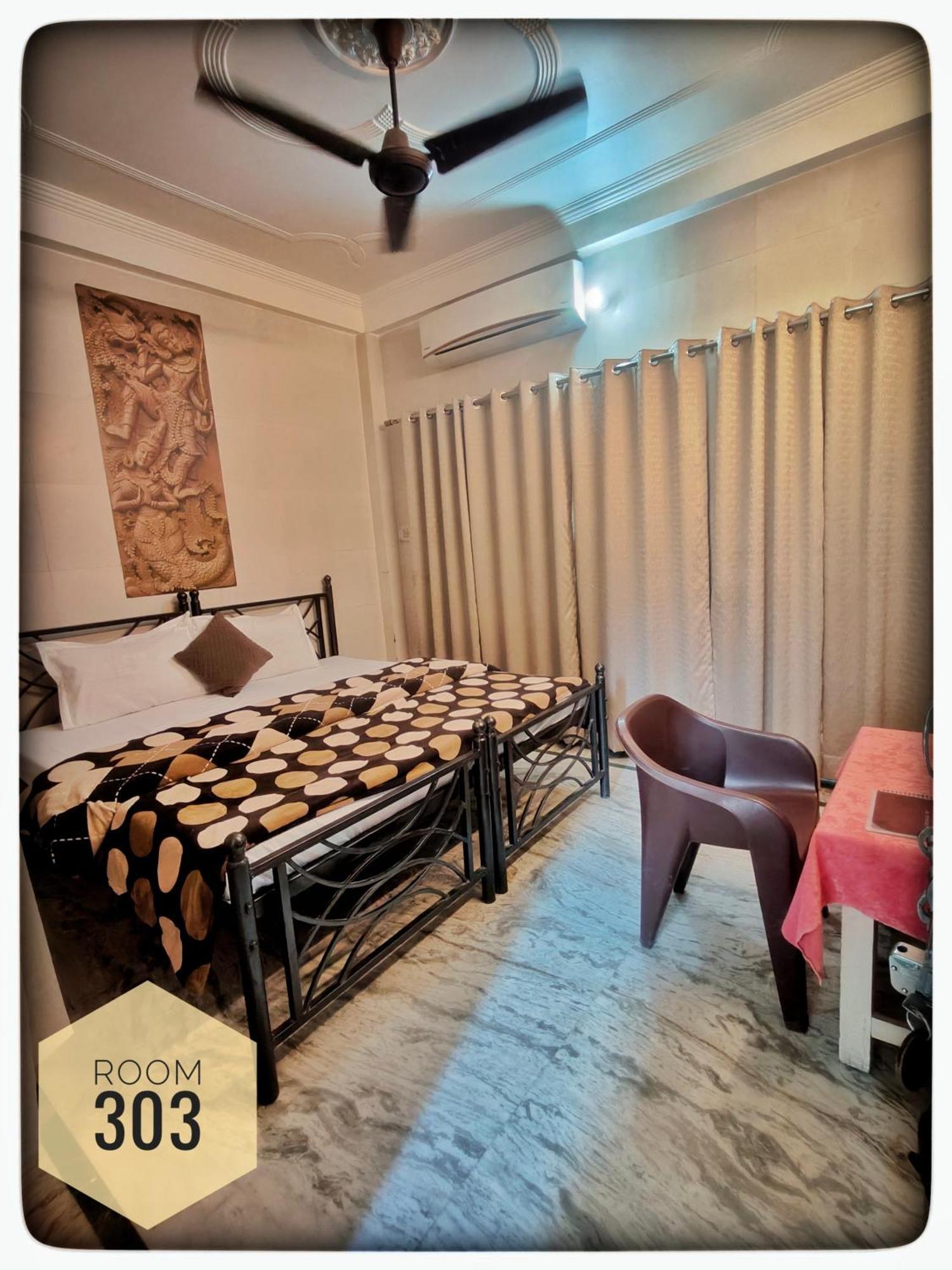 Shri Ganga View Guest House ริชิเคช ภายนอก รูปภาพ